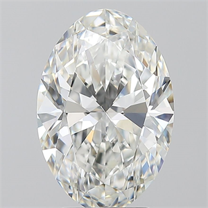 Picture of Natural Diamond 3.01 Carats, Oval with  Cut, G Color, VS1 Clarity and Certified by GIA