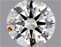 Diamante Natural 0.50 quilates, Redondo , Color G, claridad VVS1 y certificado GIA