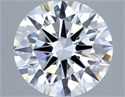 Lab Grown Diamond 2.51 Carats, Round with Ideal Cut, D Color, VVS2 Clarity and Certified by IGI