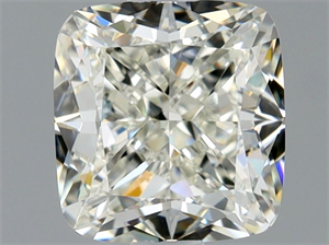 Foto Diamante Natural 1.31 quilates, Del cojín , Color K, claridad IF y certificado GIA de