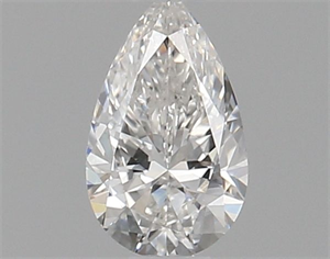 Foto Diamante Natural 0.40 quilates, De pera , Color E, claridad VS2 y certificado GIA de