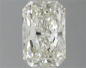 Picture of Natural Diamond 0.80 Carats, Radiant with  Cut, L Color, VS1 Clarity and Certified by GIA