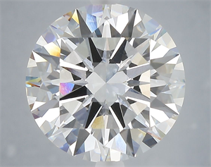 Picture of Lab Grown Diamond 6.06 Carats, Round with Excellent Cut, E Color, VVS2 Clarity and Certified by IGI