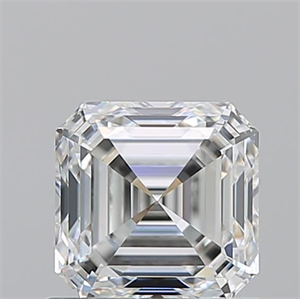 Picture of Natural Diamond 1.02 Carats, Asscher with  Cut, G Color, VVS2 Clarity and Certified by GIA