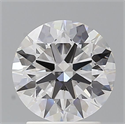 Lab Grown Diamond 2.08 Carats, Round with Ideal Cut, E Color, VVS2 Clarity and Certified by IGI