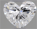 Natural Diamond 0.30 Carats, Heart with  Cut, D Color, SI1 Clarity and Certified by GIA