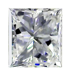 Foto Diamante Natural 0.42 quilates, Princesa , Color G, claridad SI2 y certificado GIA de