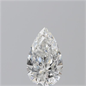 Natural Diamond 3.03 Carats, Pear with  Cut, F Color, SI1 Clarity and Certified by GIA