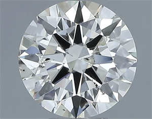 Foto Diamante Natural 1.00 quilates, Redondo , Color K, claridad SI2 y certificado IGI de