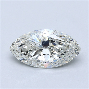 Picture of Natural Diamond 2.14 Carats, Marquise with  Cut, I Color, I1 Clarity and Certified by GIA