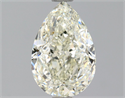 Natural Diamond 1.52 Carats, Pear with  Cut, L Color, SI1 Clarity and Certified by GIA