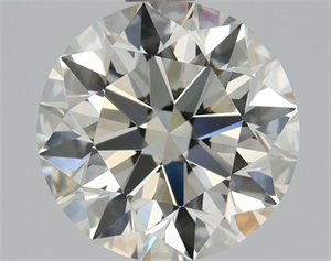 Picture of Natural Diamond 1.30 Carats, Round with Excellent Cut, K Color, VS1 Clarity and Certified by HRD