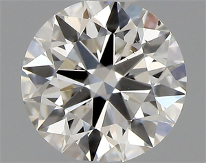 Picture of Natural Diamond 0.46 Carats, Round with Excellent Cut, I Color, SI1 Clarity and Certified by GIA