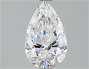 Diamante Natural 1.50 quilates, De pera , Color D, claridad VS2 y certificado GIA