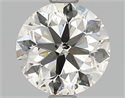 Natural Diamond 1.01 Carats, Round with Very Good Cut, M Color, SI2 Clarity and Certified by GIA