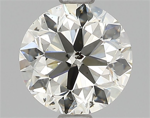 Picture of Natural Diamond 1.01 Carats, Round with Very Good Cut, M Color, SI2 Clarity and Certified by GIA