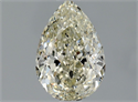 Natural Diamond 1.01 Carats, Pear with  Cut, L Color, SI2 Clarity and Certified by GIA