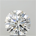 Lab Grown Diamond 3.01 Carats, Round with Ideal Cut, E Color, VVS2 Clarity and Certified by IGI