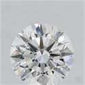 Natural Diamond 3.01 Carats, Round with Excellent Cut, E Color, SI2 Clarity and Certified by GIA