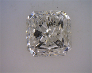 Picture of Natural Diamond 1.20 Carats, Radiant with  Cut, H Color, I1 Clarity and Certified by GIA
