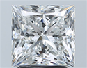 Diamante Natural 2.54 quilates, Princesa , Color F, claridad VS2 y certificado GIA