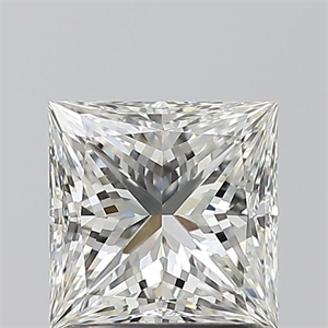 Picture of Natural Diamond 1.50 Carats, Princess with  Cut, I Color, VVS2 Clarity and Certified by GIA