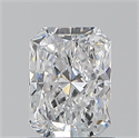 Diamante Natural 0.91 quilates, Radiante , Color D, claridad SI1 y certificado GIA