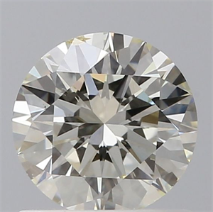 Picture of Natural Diamond 0.70 Carats, Round with Excellent Cut, K Color, SI2 Clarity and Certified by GIA