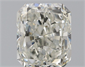 Natural Diamond 1.00 Carats, Radiant with  Cut, J Color, VS2 Clarity and Certified by GIA