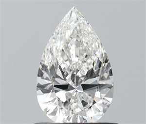 Picture of Natural Diamond 0.70 Carats, Pear with  Cut, G Color, VVS2 Clarity and Certified by IGI