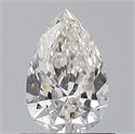 Diamante Natural 0.70 quilates, De pera , Color G, claridad VS1 y certificado GIA