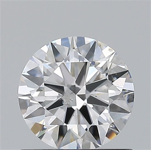 Foto Diamante Natural 0.80 quilates, Redondo , Color D, claridad SI2 y certificado GIA de