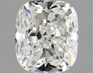 Picture of Natural Diamond 0.72 Carats, Cushion with  Cut, G Color, IF Clarity and Certified by GIA
