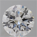 Lab Grown Diamond 4.51 Carats, Round with Excellent Cut, F Color, VVS2 Clarity and Certified by IGI
