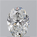 Diamante Natural 0.90 quilates, Ovalado , Color F, claridad VS1 y certificado GIA
