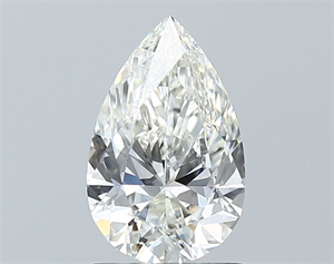 Picture of Natural Diamond 1.01 Carats, Pear with  Cut, I Color, VS1 Clarity and Certified by GIA