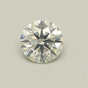 Picture of Natural Diamond 0.55 Carats, Round with Excellent Cut, J Color, SI2 Clarity and Certified by GIA
