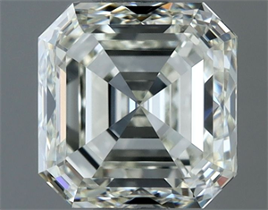 Picture of Natural Diamond 1.01 Carats, Asscher with  Cut, I Color, VVS1 Clarity and Certified by IGI