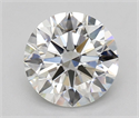 Lab Grown Diamond 2.02 Carats, Round with Excellent Cut, E Color, FL Clarity and Certified by IGI