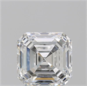 Diamante Natural 2.01 quilates, Asscher , Color G, claridad SI1 y certificado GIA