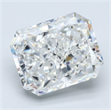 Diamante Natural 5.01 quilates, Radiante , Color G, claridad SI1 y certificado GIA