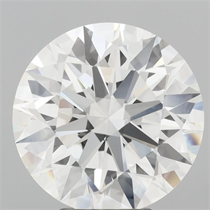 Picture of Lab Grown Diamond 5.03 Carats, Round with Ideal Cut, F Color, VVS1 Clarity and Certified by IGI