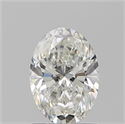 Natural Diamond 1.20 Carats, Oval with  Cut, H Color, IF Clarity and Certified by GIA