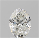 Natural Diamond 1.20 Carats, Oval with  Cut, H Color, IF Clarity and Certified by GIA