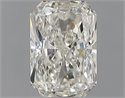 Natural Diamond 0.70 Carats, Radiant with  Cut, I Color, VVS1 Clarity and Certified by GIA