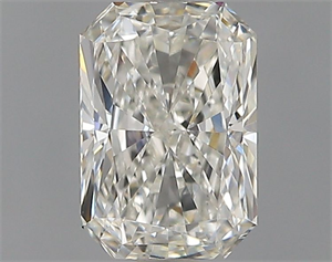 Picture of Natural Diamond 0.70 Carats, Radiant with  Cut, I Color, VVS1 Clarity and Certified by GIA