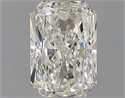 Natural Diamond 0.70 Carats, Radiant with  Cut, I Color, VVS1 Clarity and Certified by GIA