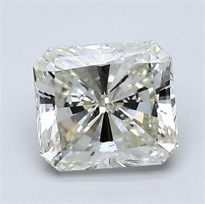 Foto Diamante Natural 1.51 quilates, Radiante , Color L, claridad VS1 y certificado GIA de