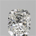 Natural Diamond 0.71 Carats, Cushion with  Cut, G Color, IF Clarity and Certified by GIA
