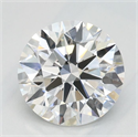 Del inventario de diamantes de laboratorio, 0.97 quilates, Redondo , Color E, claridad VVS1 y certificado IGI